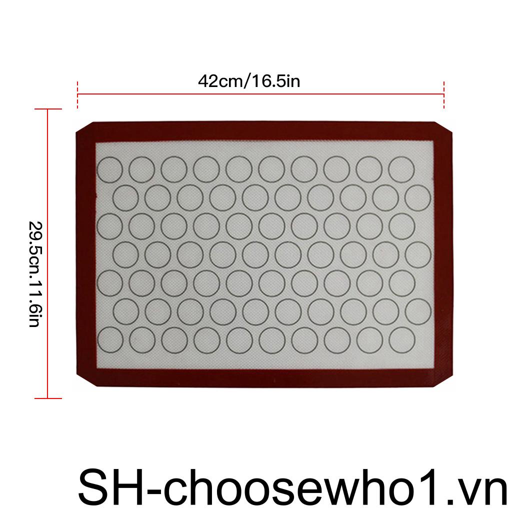 Thảm Nướng Bánh Bằng Silicone Chống Dính Cỡ Lớn