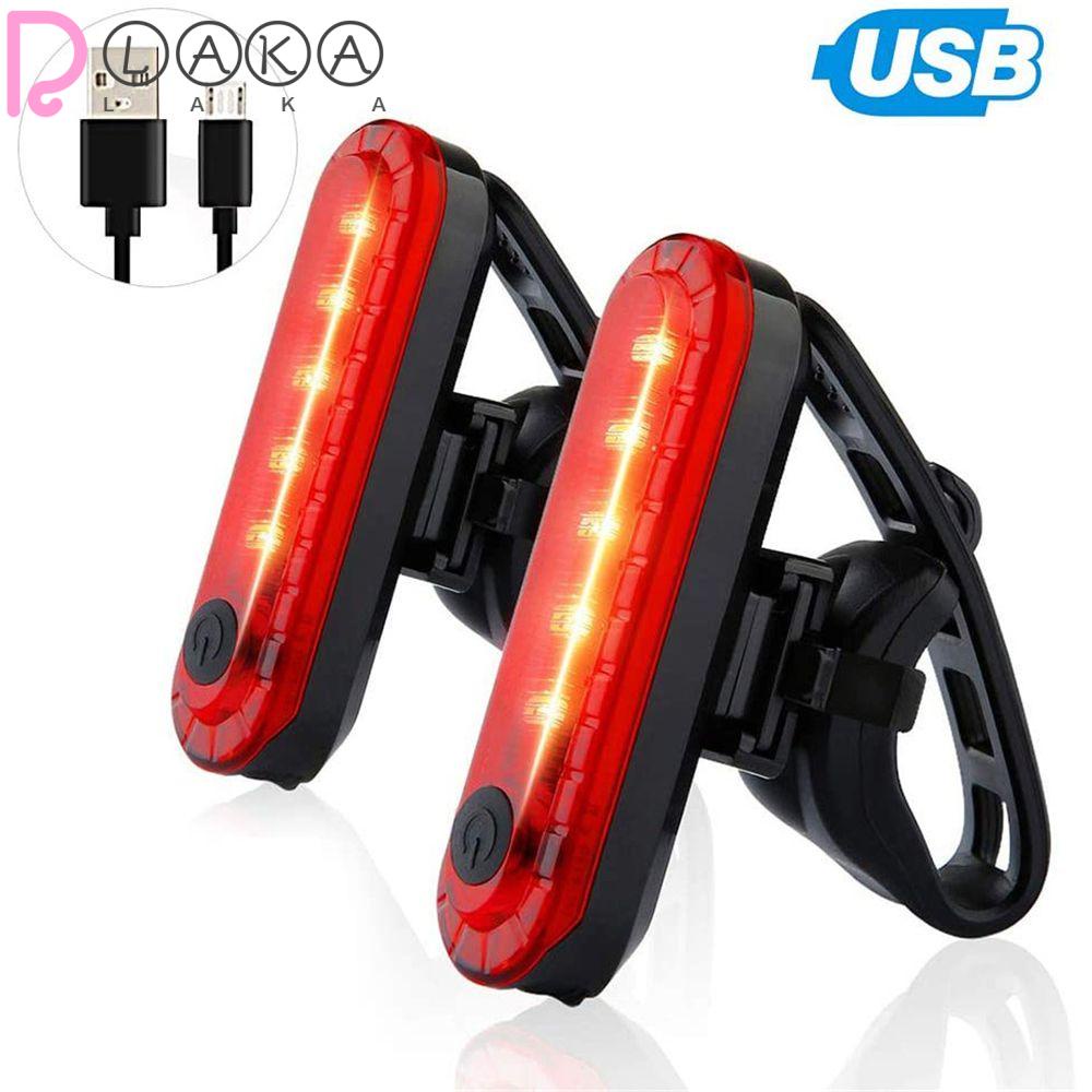 Đèn Đuôi Xe Đạp Chống Nước Có Thể Sạc Lại Bằng Cổng USB LAKAMIER