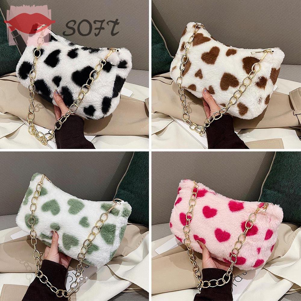 Túi Xách Đeo Vai Phủ Lông Thời Trang Sành Điệu