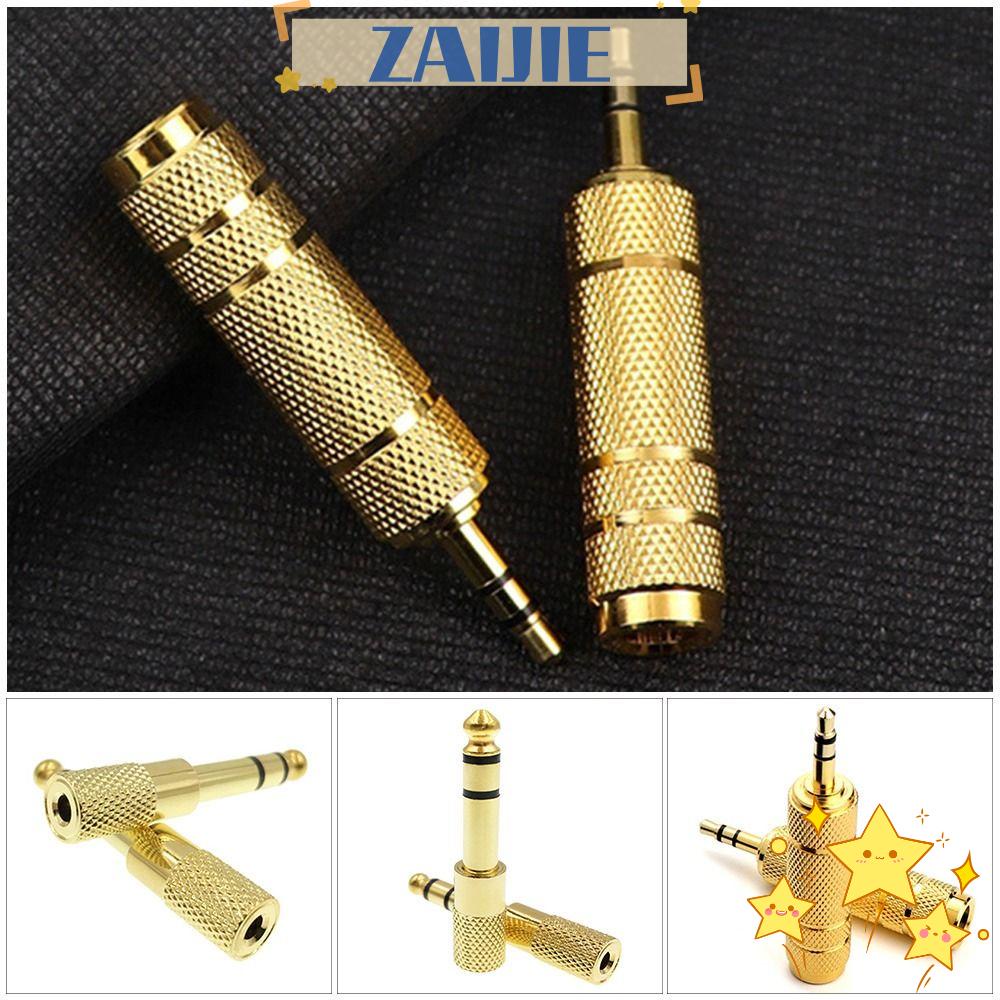 Bộ 4 Đầu Chuyển Đổi Cho Đàn Ghita Điện ZAIJIE24 Tiện Dụng|Miếng Gảy Đàn Guitar Bass PC|Dây Cáp Kết Nối Máy Ghi Âm Giao Diện USB