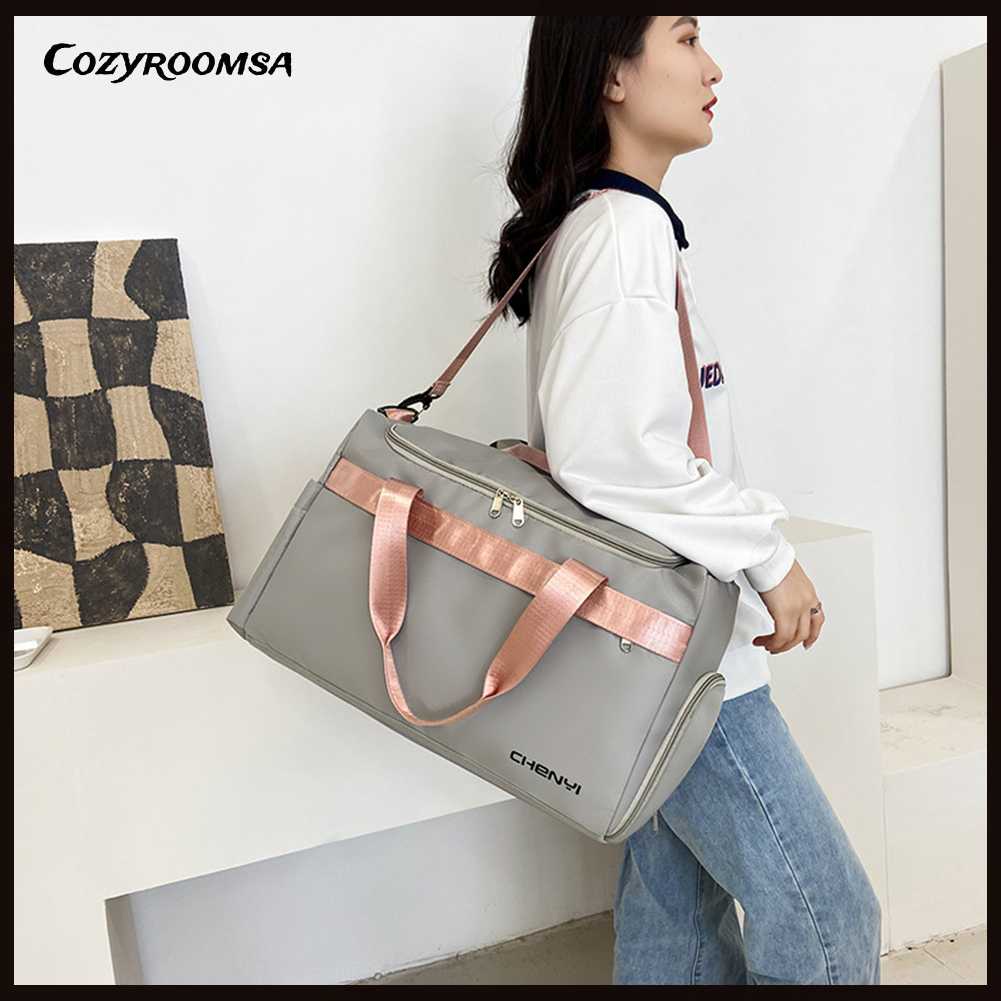 Túi Đựng Đồ Tập Thể Thao Sức Chứa Lớn Chia Ngăn Khô / Ướt Tiện Dụng Cho Nam Và