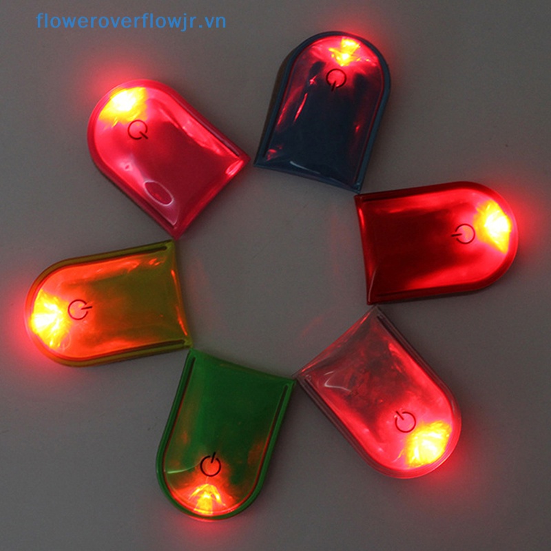1 Đèn LED Phản Quang An Toàn Dạng Kẹp Từ Tính Cho Hoạt Động Thể Thao Ngoài Trời