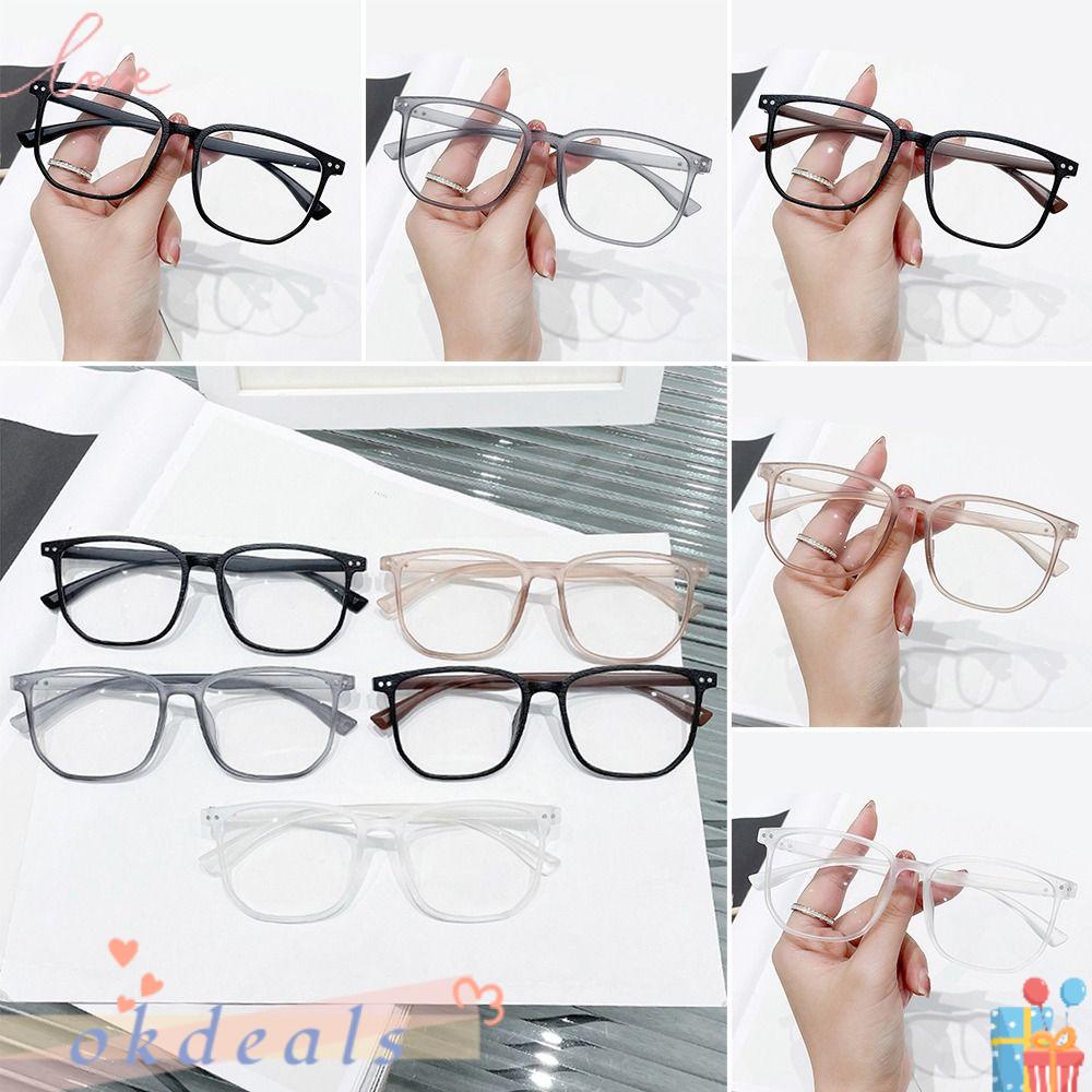 Mắt Kính Chống Ánh Sáng Xanh Hình Vân Gỗ Dành Cho Máy Tính