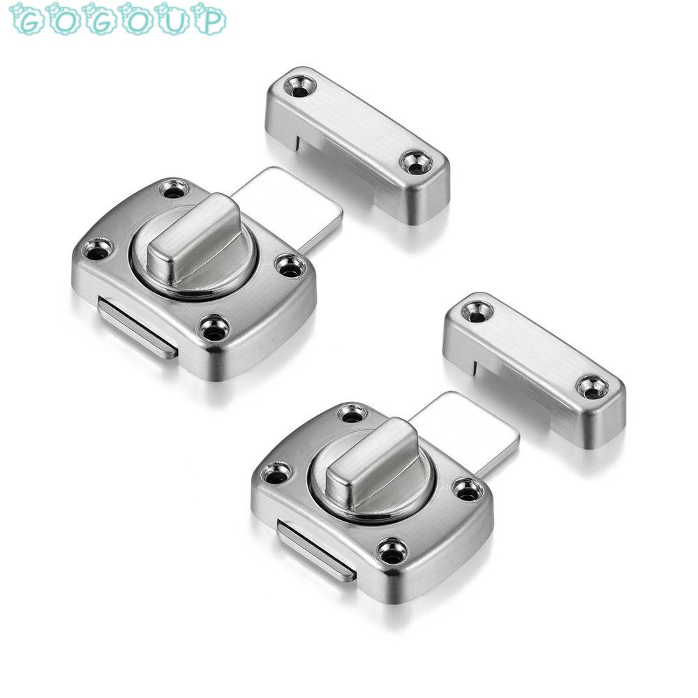 Chốt Khóa Cửa Xoay Bằng Hợp Kim Kẽm Tiện Dụng Cho Nhà Tắm / Tủ Đồ Nội Thất