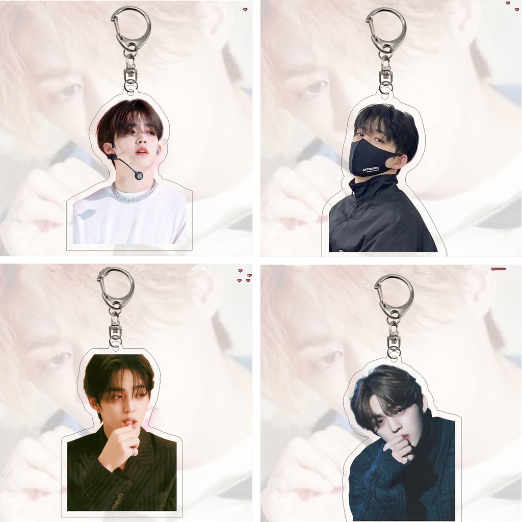 1 Móc Chìa Khóa Acrylic Hình Nhóm Nhạc SEVENTEEN JEONGHAN JOSHUA