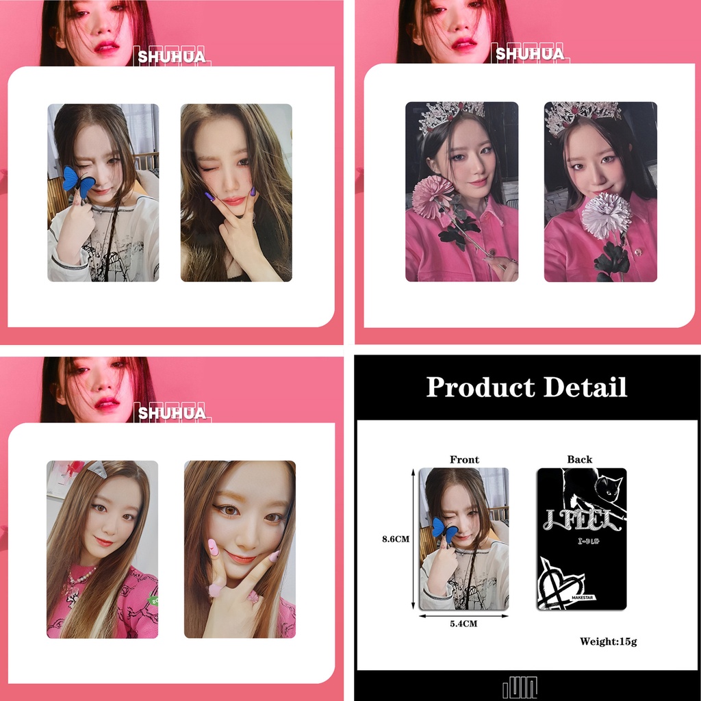 Set 5 Tấm Ảnh Lomo Card I-DLE Album I FEEL