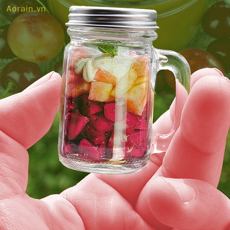 Lọ Thủy Tinh Trong Suốt Đựng Gia Vị Có Nắp Thể Tích 35 / 120 / 180ML