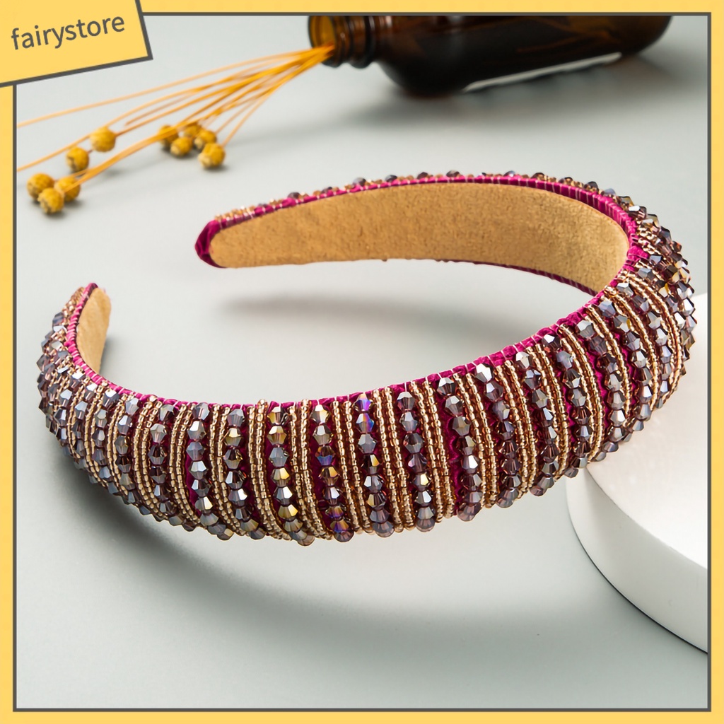 Cài Tóc Đính Pha Lê Giả Trọng Lượng Nhẹ Phong Cách Hàn Quốc Dành Cho Nữ