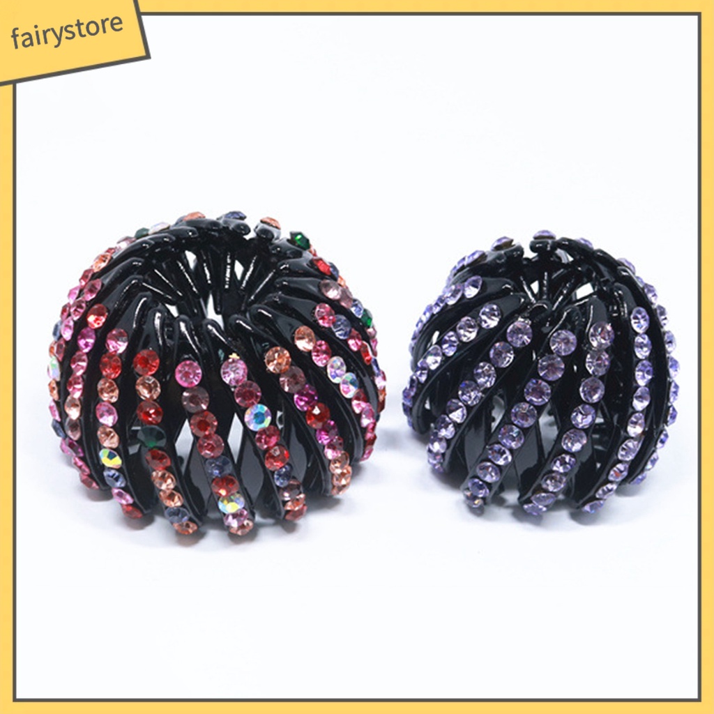 Băng Đô Cài Tóc Hình Tổ Chim Chống Trượt Linh Hoạt