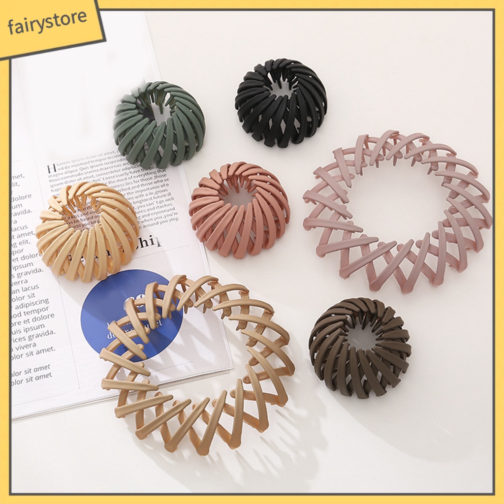 Kẹp Tóc Hình Tổ Chim Chống Trượt Thời Trang Cho Nữ