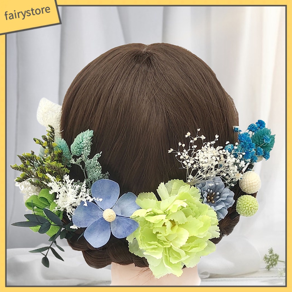 Set 17 Phụ Kiện Trang Trí Tóc Chống Rơi Trọng Lượng Nhẹ