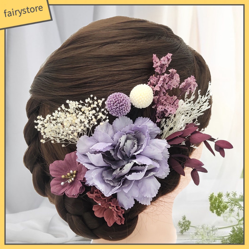 Set 17 Phụ Kiện Trang Trí Tóc Chống Rơi Trọng Lượng Nhẹ