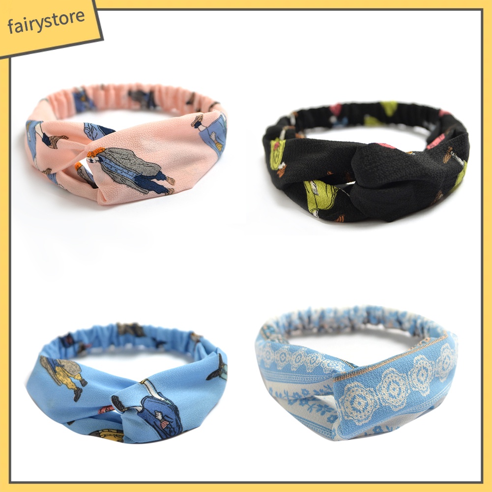 Băng Đô Thắt Nút Co Giãn Thời Trang Cho Nữ