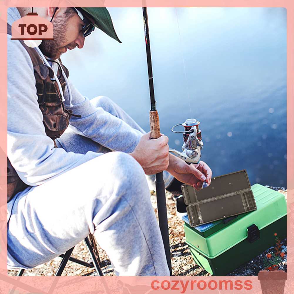 Hộp Đựng Dụng Cụ Câu Cá Bằng Nhựa Cỡ Lớn Chống Thấm Nước Tiện Dụng