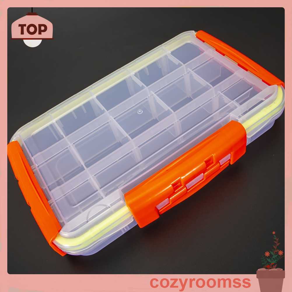 Hộp Đựng Mồi Câu Cá Bằng Nhựa PP Nhiều Ngăn Tiện Dụng