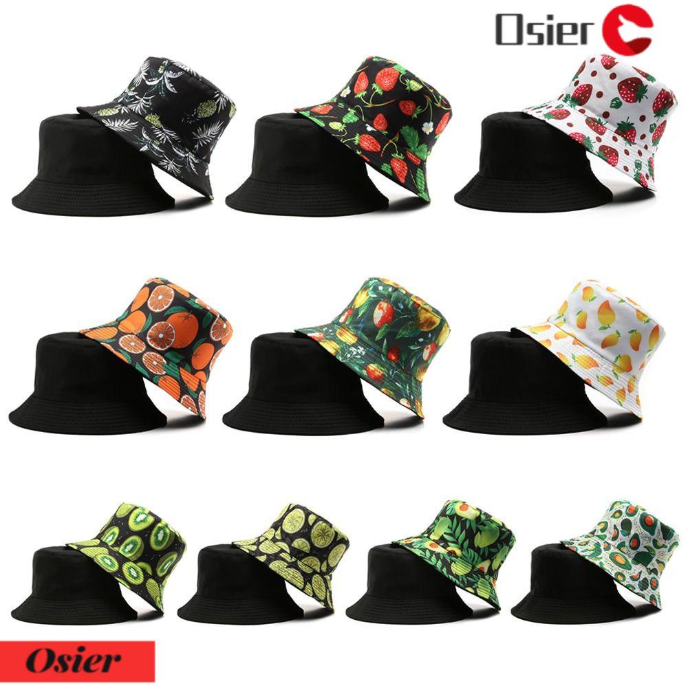 Nón Tai Bèo Hai Mặt Họa Tiết Trái Cây 1 Cái