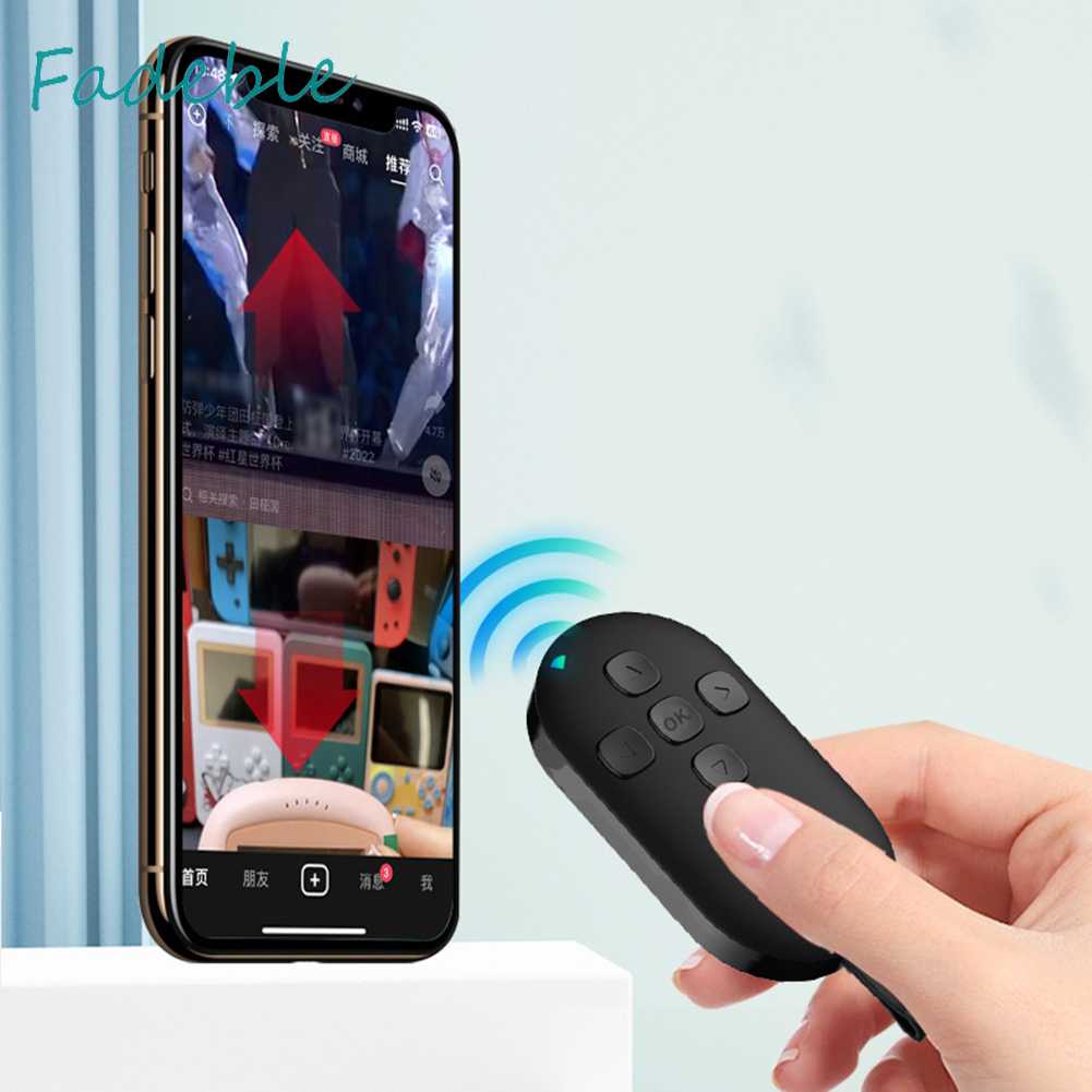 Điều Khiển Từ Xa Không Dây 7 Phím Bluetooth 5.0 Cho IOS / Android