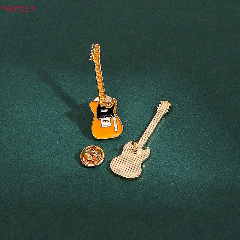 Huy Hiệu Cài Áo Hình Đàn Guitar Hoạt Hình Phong Cách Retro Dành Cho Nữ Mới