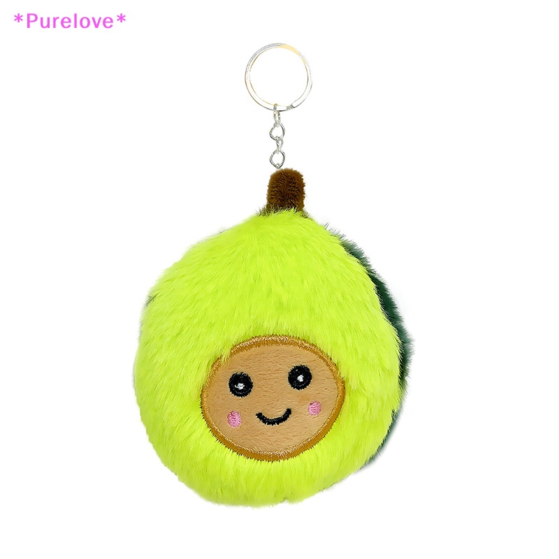 Móc Khóa Hình Quả Bơ Nhồi Bông Đáng Yêu Thời Trang 2023 Mới