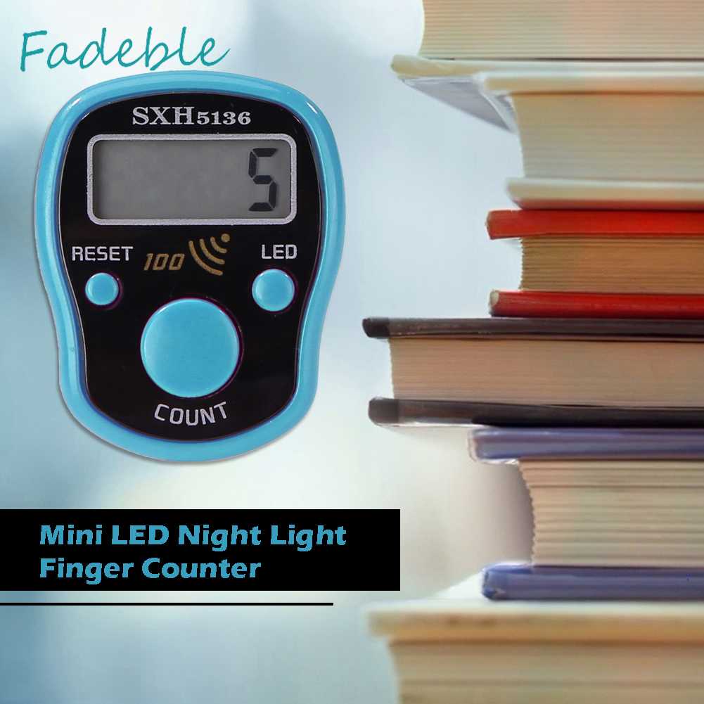 Dụng Cụ Đếm Giờ Mini Màn Hình LCD Kỹ Thuật Số Dành Cho May Vá