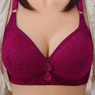  Áo Ngực Ren Không Gọng Thoáng Khí Nâng Ngực Size Lớn luyoo34 