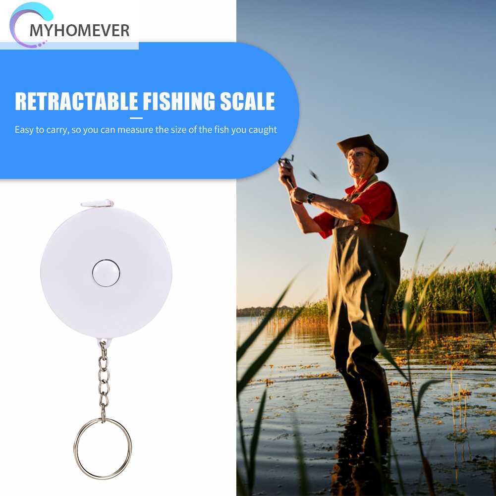 Thước Dây Câu Cá 1.5m Bằng Nhựa PVC Chống Thấm Nước Chuyên Dụng