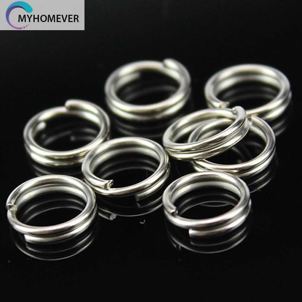 Set 250 Vòng Thép Carbon Cao Cấp 5 Kích Cỡ Gắn Mồi Câu Cá