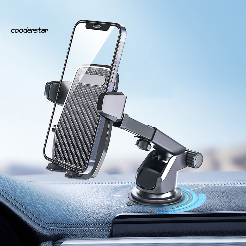Giá Đỡ Điện Thoại Bằng ABS Có Giác Hút Mạnh Tiện Dụng Cho Xe Hơi