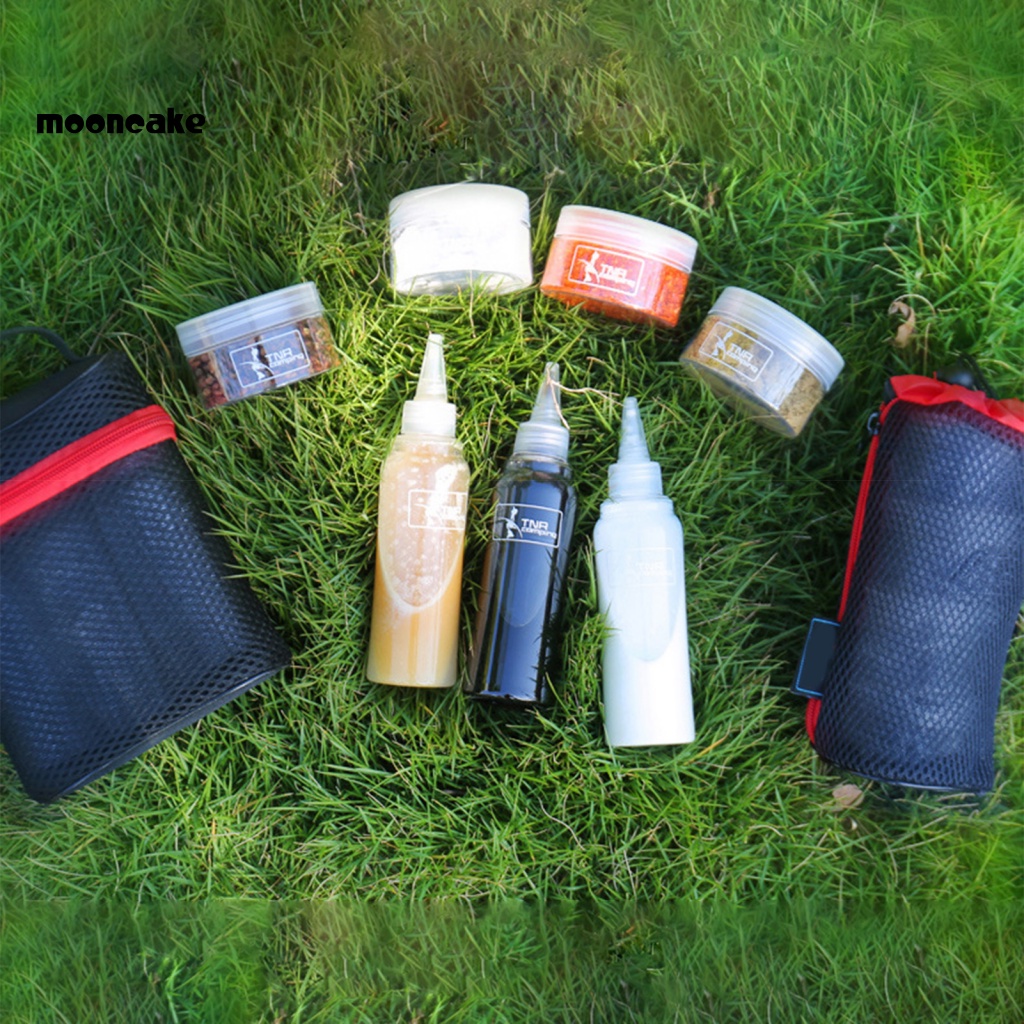 1 Bộ Hũ Đựng Gia Vị Nhiều Kiểu Không BPA Cho Cắm Trại Ngoài Trời