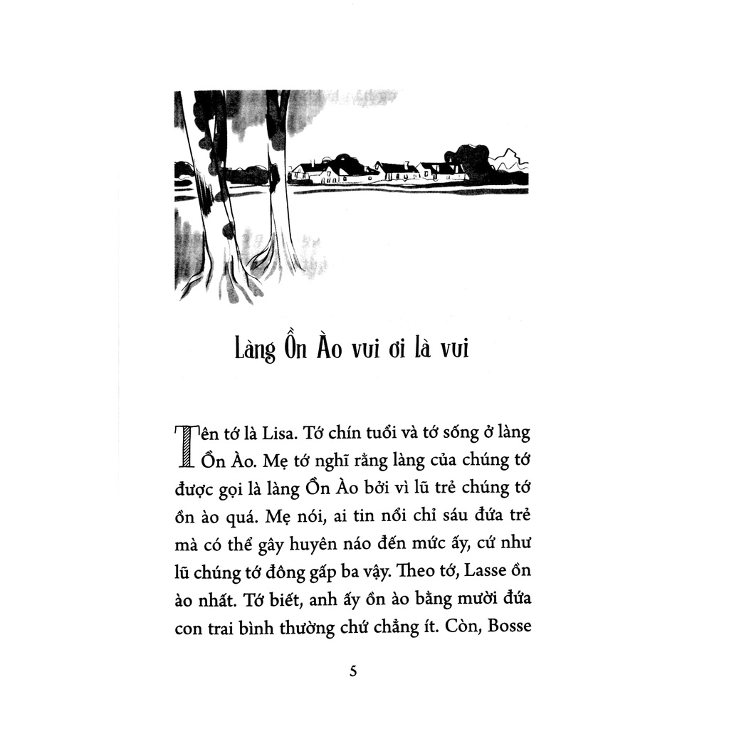 Sách Làng Ồn Ào Vui Ơi Là Vui