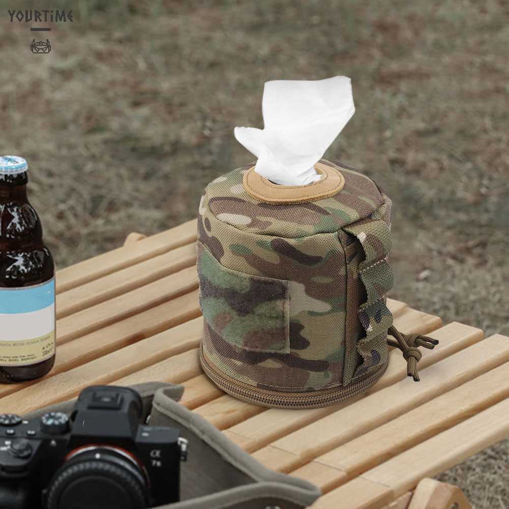 Giá Đỡ Cuộn Khăn Giấy Tiện Lợi Cắm Trại Ngoài Trời