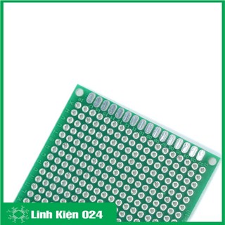PCB Đục Lỗ 2 Mặt LOẠI 5X7CM( PHÍP THỦY TINH FR1.4)