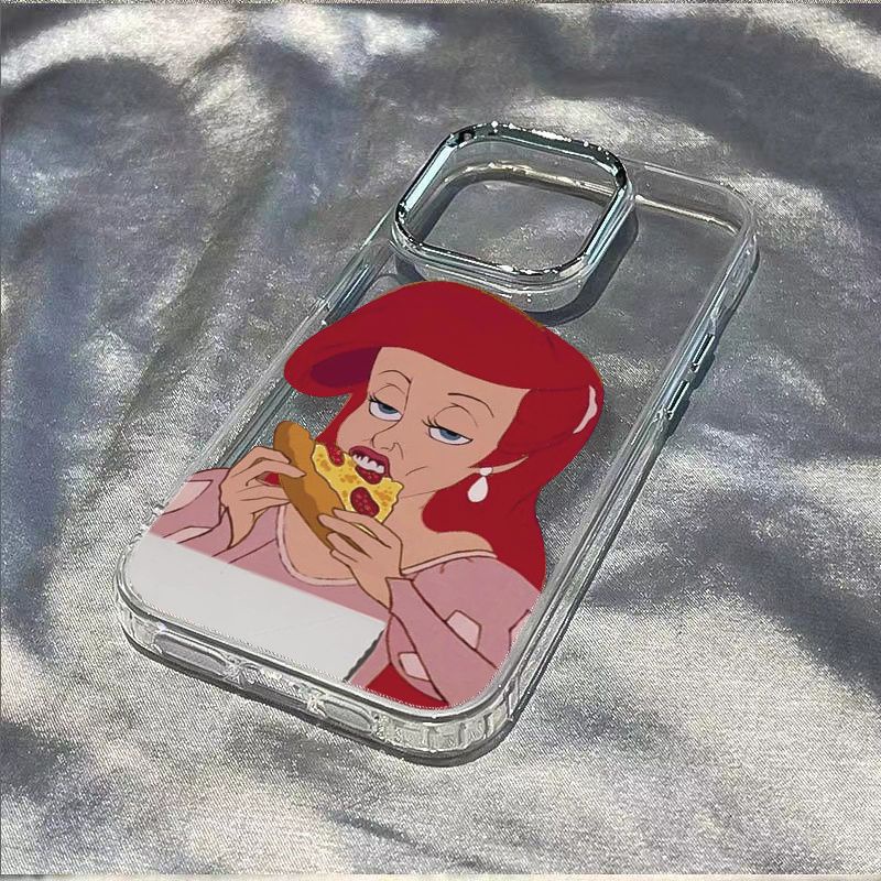 ✅Ốp Điện Thoại Mềm Chống Sốc In Hình Pizza Cho Iphone 12 11 Pro Max 14 Pro 713 / 8 Plus