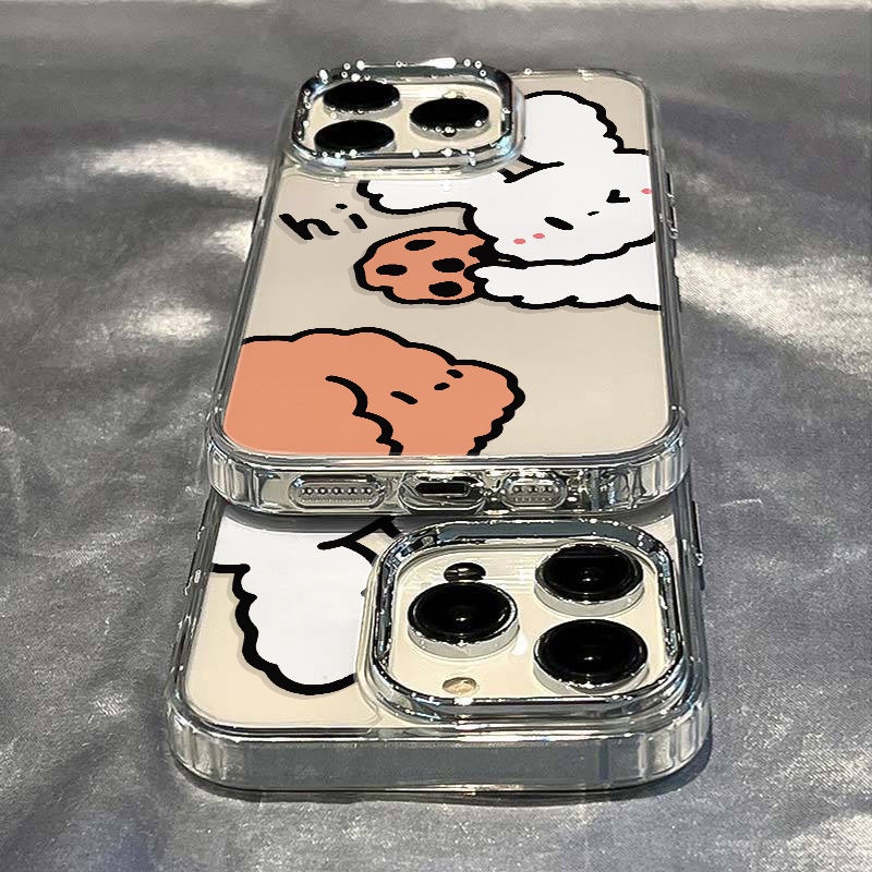 ✅Ốp Điện Thoại / Mềm Chống Sốc In Hình Thỏ Cho Iphone 11I 12 8137 14pro max MQJV