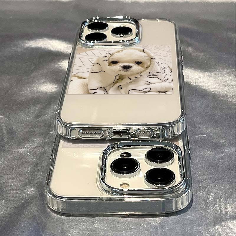 ✅Ốp Điện Thoại Dẻo Họa Tiết Chú Chó Dễ Thương Chống Sốc Cho Iphone plus max 714proiPhone12 / 11 8In 13