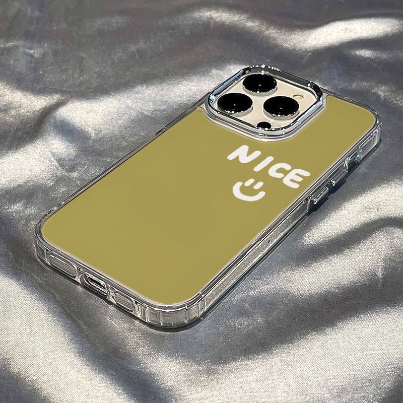 ✅Ốp Điện Thoại Mềm Chống Sốc In Hình Mặt Cười Cho Apple Iphone 14Pro max 78Plus 1311 12