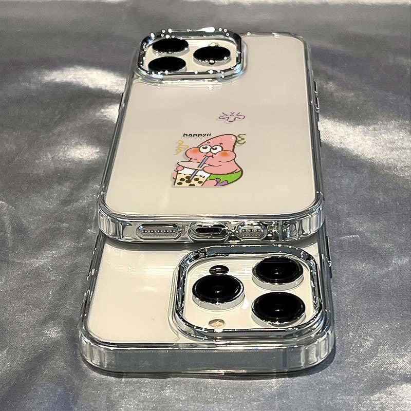 ✅Ốp Điện Thoại Dẻo In Hình Patrick Star Chống Sốc Đơn Giản Cho Iphone 13I 12 711 14 Pro 8Xs 9NDP