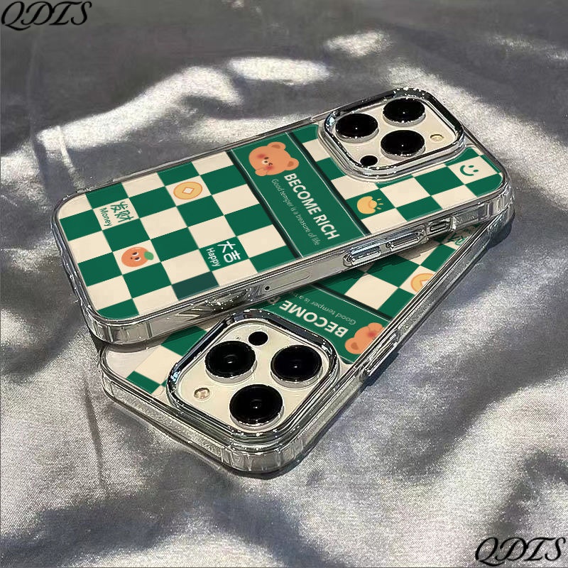 ✅Ốp Điện Thoại Mềm Chống Sốc In Hình Gấu Cho Iphone12714pro max 8plus 13 11ins KHX1