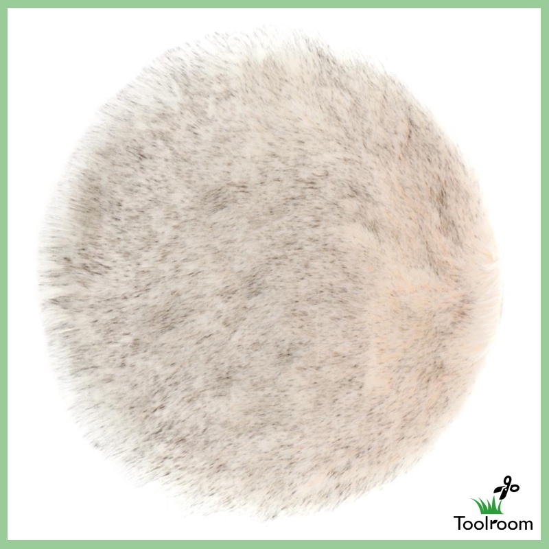 Vỏ Bọc Ghế Ngồi Giả Lông Xù Màu Trắng Trang Trí Phòng Ngủ