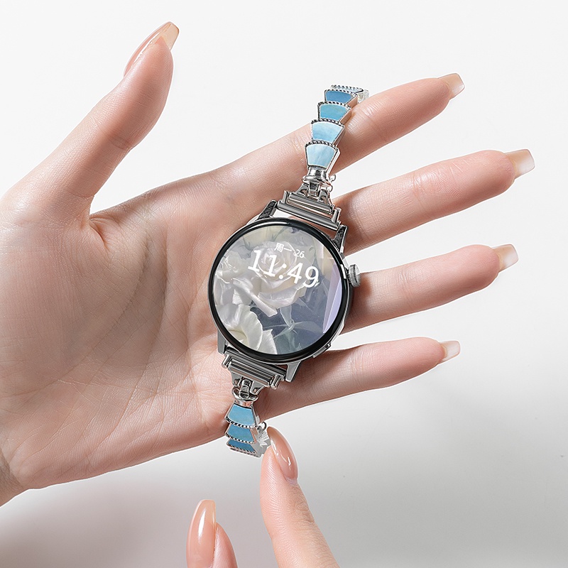 Dây Đeo Kim Loại Thời Trang Cho Đồng Hồ Thông Minh Samsung Galaxy Watch 5 / 4 40mm 44mm 5 Pro 45mm 4