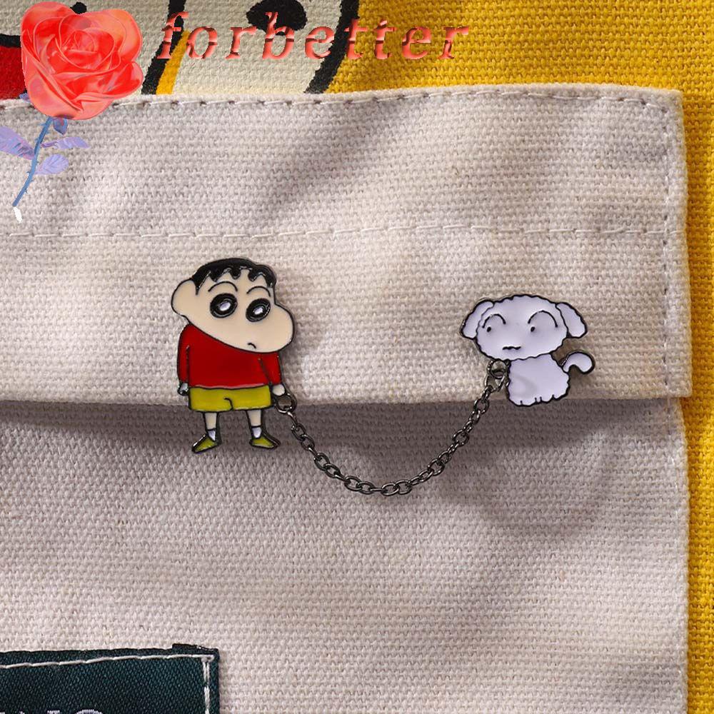 Ghim Cài Áo Họa Tiết Hoạt Hình Phong Cách Hàn Quốc