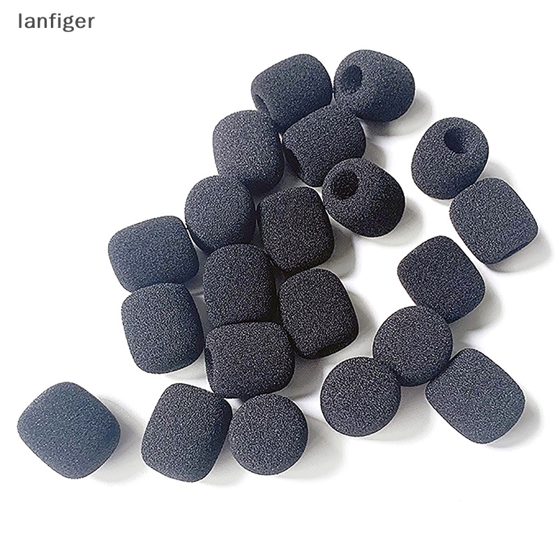 Set 10 Mút Bọc Đầu Micro Màu Đen Thông Dụng