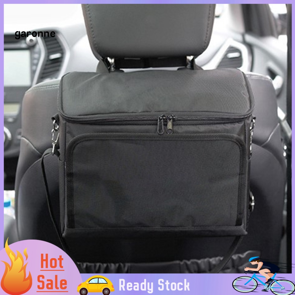 Túi Đựng Đồ Bằng Vải Oxford Cách Nhiệt Đa Năng Có Khóa Kéo Cho Xe Hơi