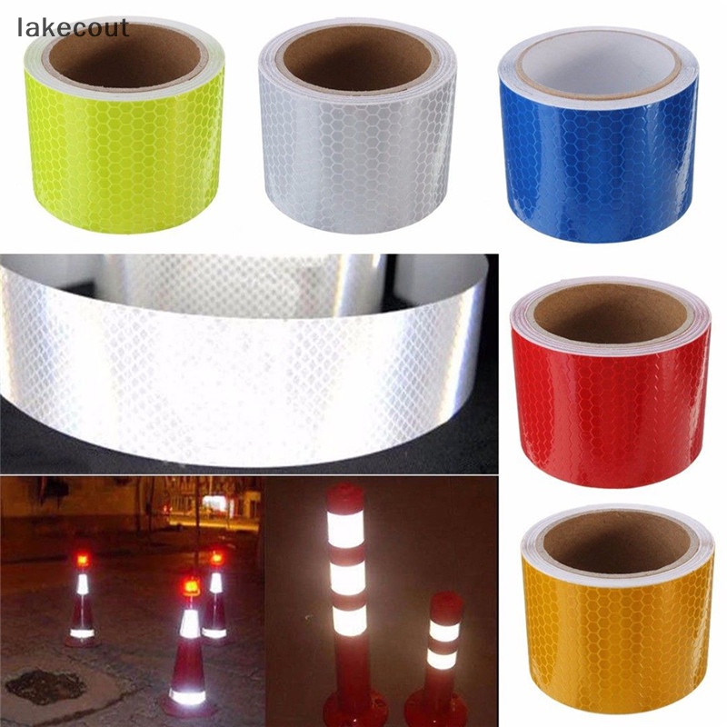Cuộn Băng Keo Phản Quang Cảnh Báo An Toàn 5Cmx1M