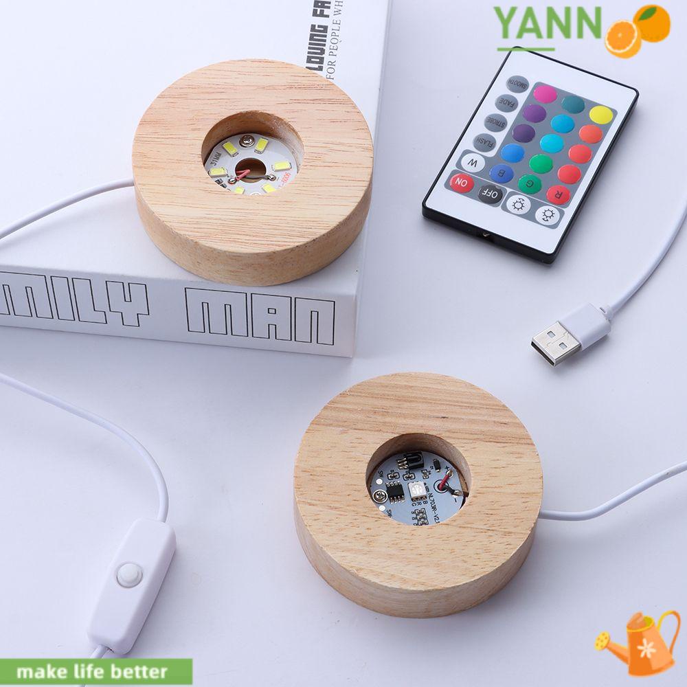 Giá Đỡ Đèn Bằng Gỗ 1 # Dùng Làm Quà Tặng|Đèn LED Hình Quả Bóng Trang Trí Nhà Ở