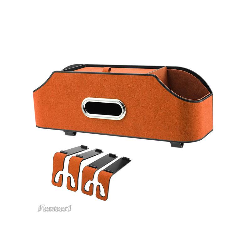 Giá Đỡ Cốc / Khăn Giấy Gắn Ghế Ngồi Xe Hơi Fenteer1 Tiện Dụng