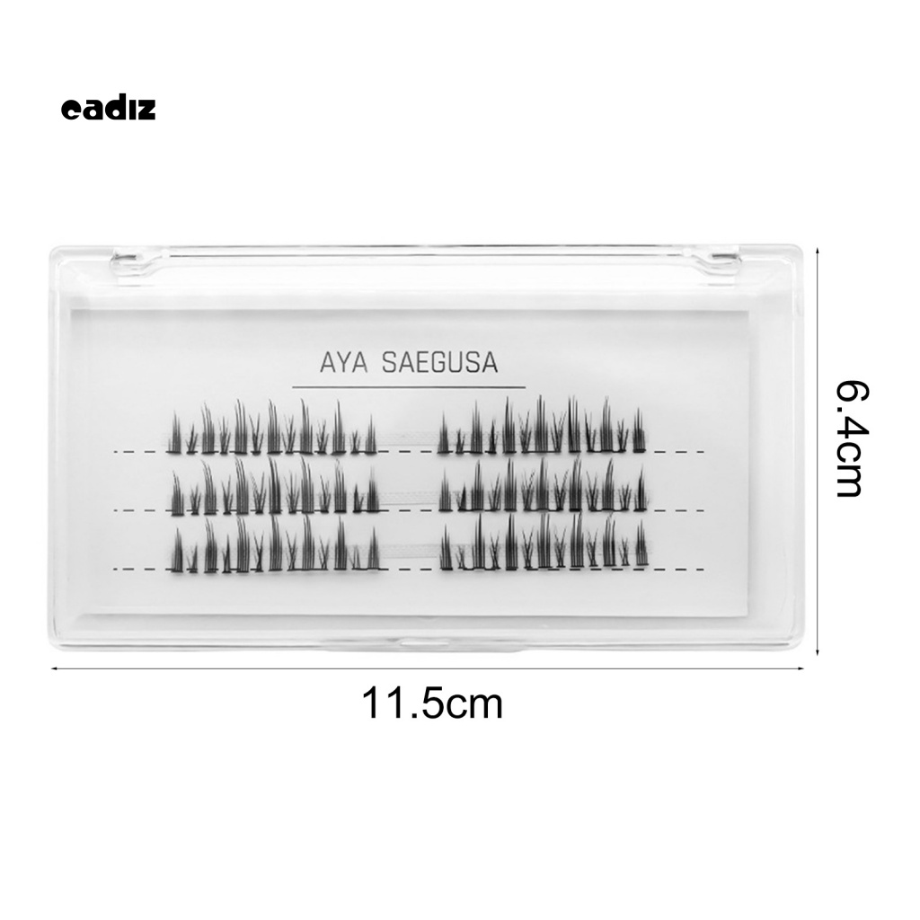 Hộp 78 Cụm Lông Mi Giả Bằng Sợi Tự Nhiên Dễ Sử Dụng Dành Cho Cô Dâu