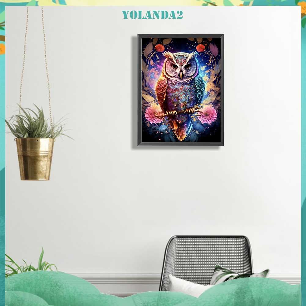 Bộ Tranh Đính Đá 5D Tự Làm Toàn Diện Họa Tiết Thú Trang Trí Nhà Cửa