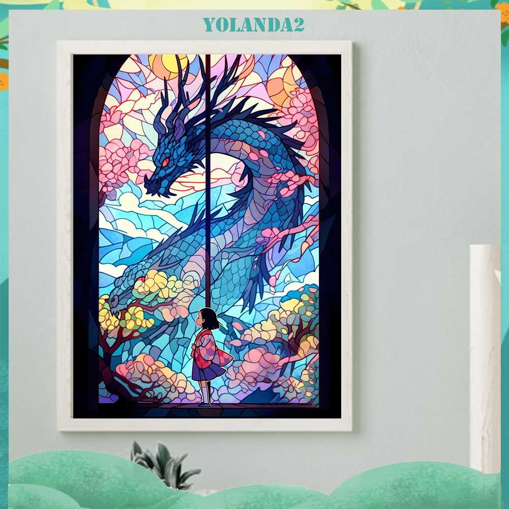 Bộ Tranh Đính Đá 5D Họa Tiết Hoạt Hình Độc Đáo DIY Dùng Trang Trí Nhà Cửa