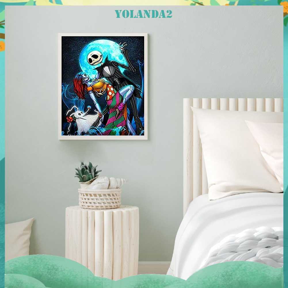 Tranh Đính Đá Kim Cương Toàn Bộ 5D DIY Hình Vẽ Vũ Công Đêm